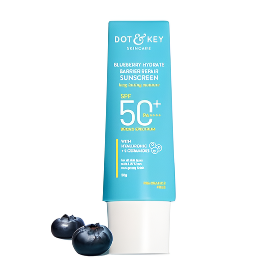 Dot & Key Blueberry Hydrate Barrier Repair Sunscreen SPF 50 PA++++(80 gm)