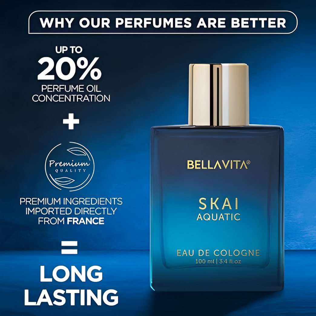 Bellavita Skai Aquatic Perfume (100 ml)
