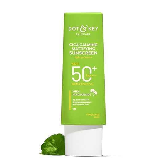 Dot & Key Cica Calming Mattifying Sunscreen SPF 50 PA++++(80 gm)
