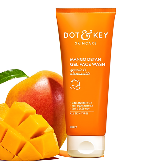 Dot & Key Mango Detan Gel Face Wash (100 ml)