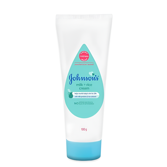 Johnsons Baby Milk+Rice Cream (100 gm)
