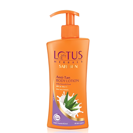 Lotus Safe Sun Anti-Tan SPF 25 PA+++ Body Lotion (250 ml)