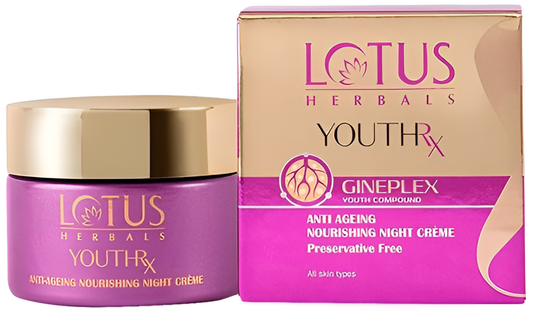 Lotus YouthRx Gineplex Night Cream (50 gm)