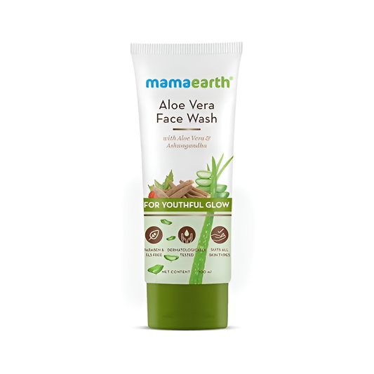 Mamaearth Aloe Vera Face Wash (100 ml)