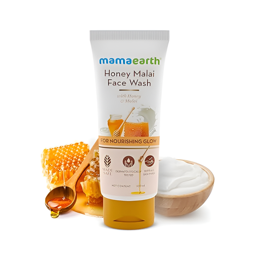 Mamaearth Honey Malai Face Wash (100 ml)