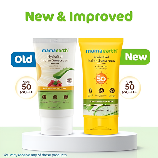 Mamaearth HydraGel with Aloe Vera & Raspberry SPF50 PA++++ (80 gm)