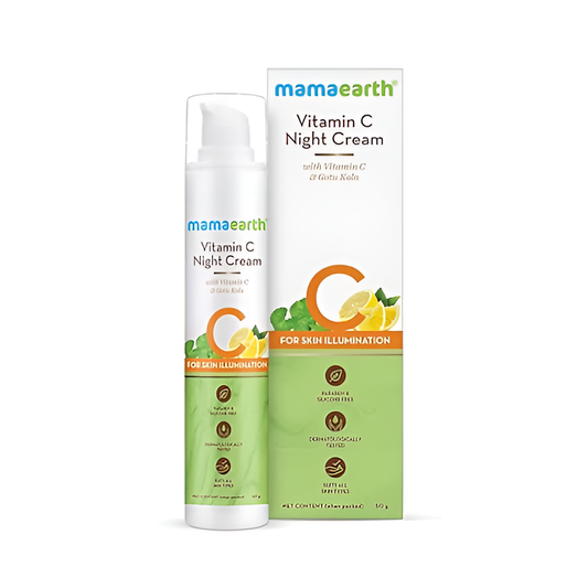 Mamaearth Vitamin C Night Cream (50 gm)