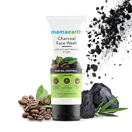 Mamaearth Charcoal Face Wash (100 ml)