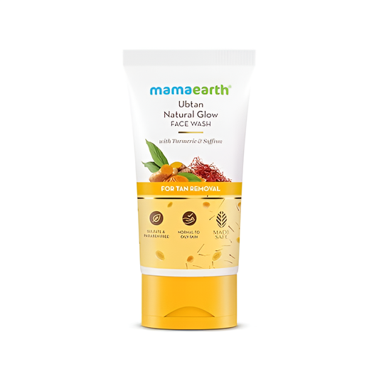Mamaearth Ubtan Natural Glow Face Wash (100 ml)