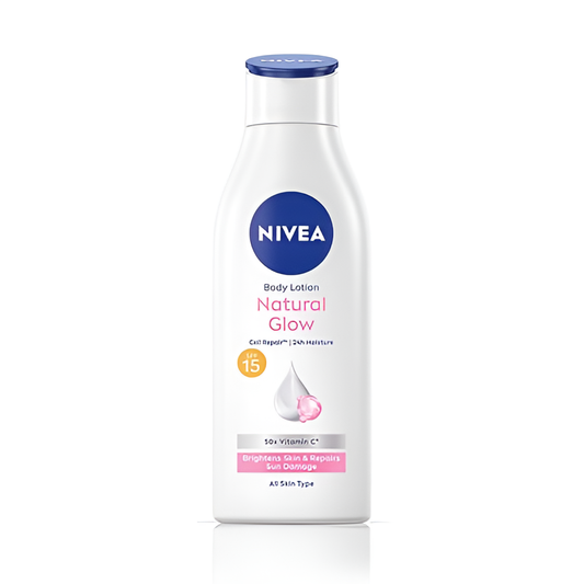 Nivea Natural Glow SPF 15 Body Lotion (200 ml)