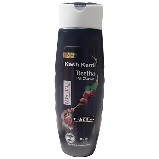 Patanjali Silk & Shine Kesh Kanti Shampoo (180 ml)